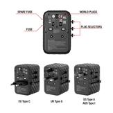 Verbatim UTA-05 GaN 65W reiselader 2 x USB-C, 2 x USB-A (32120)