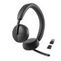 DELL Wireless Headset WL3024 - Headset - On-Ear - vertikal - Bluetooth - kabellos - Zertifiziert für Microsoft Teams, Zoom Certified (WL3024-DWW)