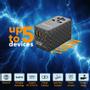 VERBATIM UTA-06 GaN III Universal Travel Adapter with 2 x USB-C PD (32121)