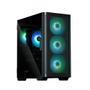ZALMAN M4 Black mATX/Mid Tower, TG, 4 ARGB fans included (M4 Black)