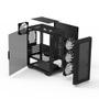 ZALMAN M4 Black mATX/Mid Tower, TG, 4 ARGB fans included (M4 Black)
