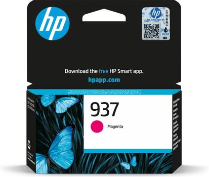 HP 937 MAGENTA BLISTER ORIGINAL INK CARTRIDGE SUPL (4S6W3NE#301)