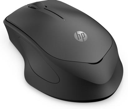HP Silent 280M - Maus - kabellos - kabelloser Empfänger (USB) - Jet Black - für OMEN by HP 15, HP 14, ENVY 13, 15, ENVY x360, Pavilion x360 (19U64AA#ABB)