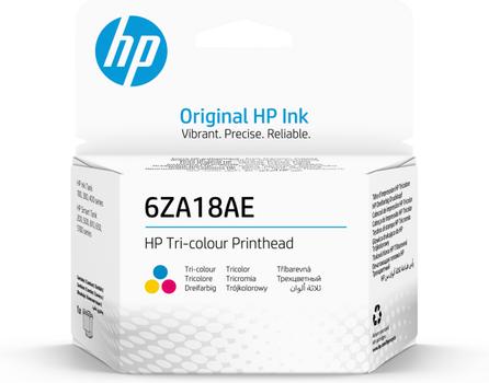 HP - Colour (cyan, magenta, yellow) - printhead - for Ink Tank 11X, Smart Tank 5105, 51X, 67X, Smart Tank Plus 55X, 57X, Smart Tank Wireless 51X (6ZA18AE)