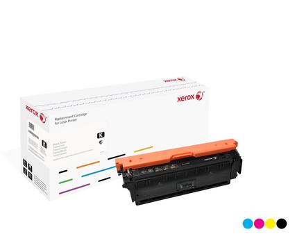 XEROX x - Black - compatible - toner cartridge (alternative for: HP CE250X) - for HP Color LaserJet CM3530 MFP, CM3530fs MFP, CP3525, CP3525dn, CP3525n, CP3525x (106R02137)