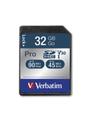 VERBATIM Pro memory card 32 GB SDHC