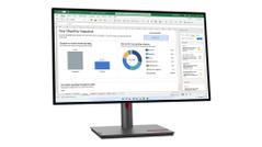 LENOVO ThinkVision P27q-30 - LED monitor - 27" - 2560 x 1440 QHD @ 60 Hz - IPS - 350 cd/m² - 1000:1 - 4 ms - HDMI, DisplayPort - raven black