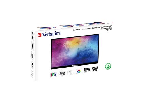 VERBATIM PMT-14 Portable Touchscreen Monitor (49591)