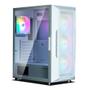 ZALMAN i3 Neo White ATX/Mid Tower, TG, 4 RGB fans included (I3 Neo White)