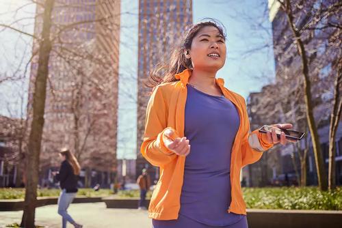 PHILIPS GO TAA5508 Trådløs sportshodetelefoner,  In-Ear (sort (TAA5508BK/00)