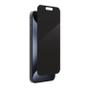 ZAGG / INVISIBLESHIELD iPhone 15 Pro Max Privacy Skjermbeskytter 2-veis personvernfilter, ripe-/knusebeskyttelse, antimikrobiell, berøringsfølsom
