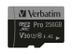 VERBATIM MICRO SDXC CARD PRO U3 C10 A2