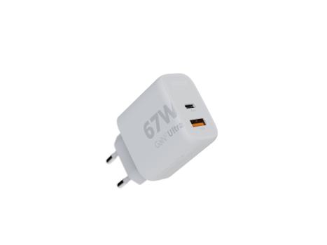 XTORM 67W GaN2 Ultra Home Charger USB-C PD/USB-A White (XEC067)