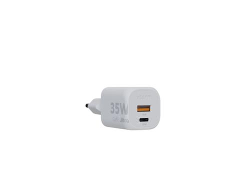 XTORM 35W GaN2 Ultra Home Charger USB-C PD/USB-A White (XEC035)