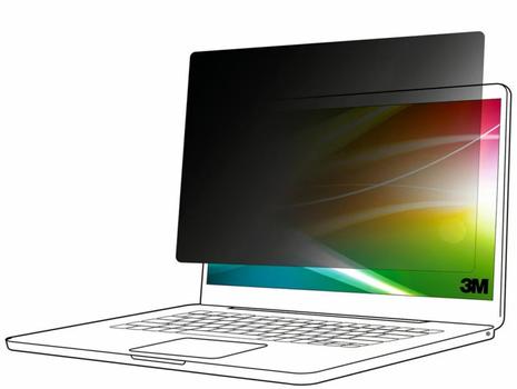 3M BRIGHT SCREEN -YKSITYISYYSSUODATIN 17" KANNETTAVALLE TIETOKONEELLE,  16:10 (BP170W1B)