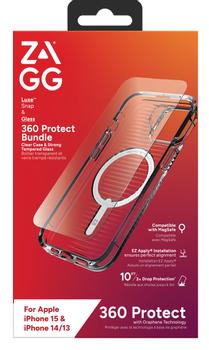 ZAGG / INVISIBLESHIELD BNDL Luxe SNAP PCR IS Gls iP15 CLR (100511869)
