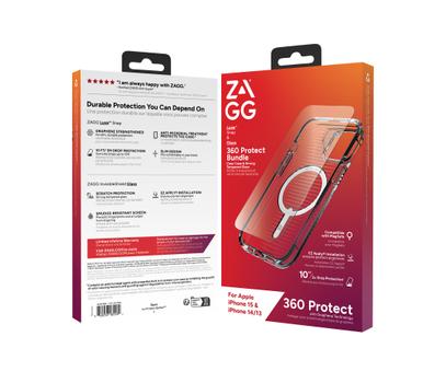 ZAGG / INVISIBLESHIELD BNDL Luxe SNAP PCR IS Gls iP15 CLR (100511869)