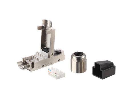 Equip Cat 8.1 Tool-free RJ45 Plug, 5pcs/set (121172)