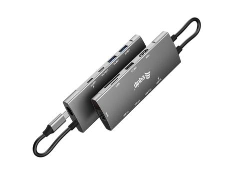 EQUIP Usb-C 9 In 1 Multifunctional (133490)