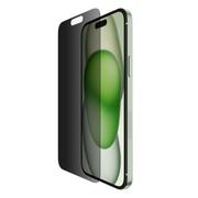BELKIN ScreenForce Pro - Schermbeschermer voor mobiele telefoon - 2.5D - glas - met privacy-filter - glas - voor Apple iPhone 14 Pro Max, 15 Plus