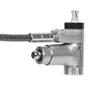 TARGUS DEFCON Ultimate Universal Master-keyed Multi-head Converter Combination Lock with Adaptable Slimline Lock Head (25-pack) (ASP95DMGLX25)