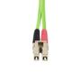 STARTECH 7m 22ft LC to LC UPC OM5 Multimode Fiber Optic Cable Duplex Zipcord 100G Networks LSZH Fiber Patch Cord (LCLCL-7M-OM5-FIBER)