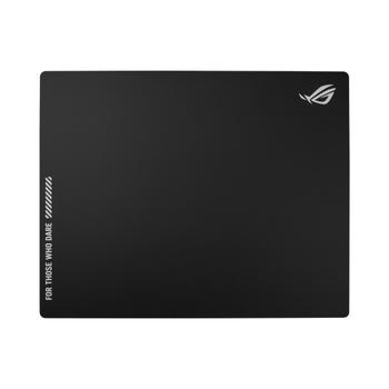 ASUS ROG Moonstone Ace L Tempered Glass Mousepad - Black (90MP03L0-BPUA00)
