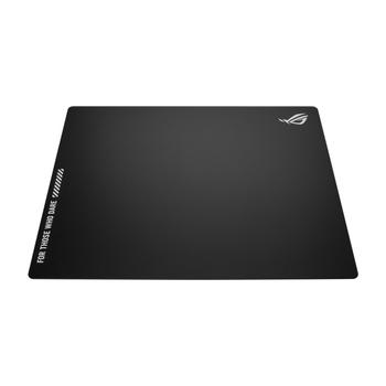 ASUS ROG Moonstone Ace L Tempered Glass Mousepad - Black (90MP03L0-BPUA00)