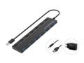CONCEPTRONIC HUBBIES19BP 7-Port-USB 3.0-Hub mit Netzteil (HUBBIES19BP)