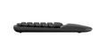 LOGITECH Wave Keys wireless ergonomic keyboard - GRAPHITE - (PAN) - 2.4GHZ/BT - N/A - NORDIC-613 - UNIVERSAL (920-012298)