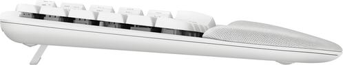 LOGITECH Wave Keys wireless ergonomic keyboard - OFFWHITE - (PAN) - 2.4GHZ/BT - N/A - NORDIC-613 - UNIVERSAL (920-012299)