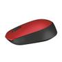 LOGITECH h M171 - Mouse - wireless - 2.4 GHz - USB wireless receiver - black, red (910-004641)