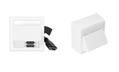 VIVOLINK Wall box HDMI, DisplayPort