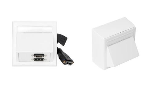 VIVOLINK Wall box HDMI, DisplayPort (WI221292)