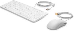 HP P - Healthcare - keyboard and mouse set - USB - UK - for HP Z1 G8, EliteDesk 80X G6, 80X G8, EliteOne 800 G8, Engage One Pro, ProDesk 40X G6