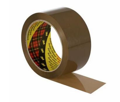 3M Emballagetape 371 50mmx66m brun (6) (7000095475)