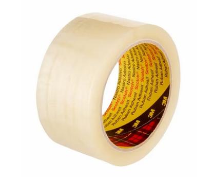 3M Pakketape 371 50mmx66m transp (6) (7000095476)