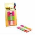 3M ""3M Post-It Index strong 1"""", rosa/grön/orange (686PGO)""