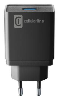 CELLULAR LINE USB CHARGER KIT 10W USB-C BLACK (ACHKIT10WTYCK)