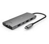Elivi PRO USB-C Docking 9 in 1 Multiport Adapter HUB, 10Gpbs, SpaceGrey