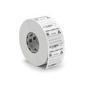 ZEBRA LABEL, POLYETHYLENE, 