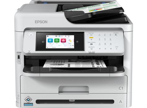 EPSON WorkForce Pro WF-M5899DWF MFP InkJet Monochrome 25ppm Hi-Speed USB Ethernet interface WLAN Duplex (C11CK76401)
