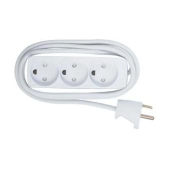MICROCONNECT 3-way Danish Power Strip 5m (GRU035WDK)