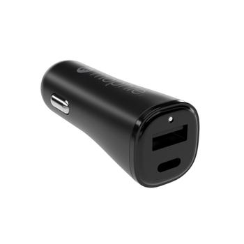 MOPHIE ESSENTIALS CAR CHARGER DUAL USB-C USB-A 12W BLACK CHAR (409911858)