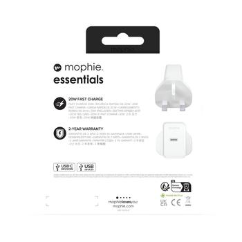 MOPHIE Essentials 20W Usb-C Pd Wall  (409911857)
