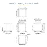 StarTech 12U 19" Open Frame Server Rack, 4 Post Adjustable Depth 23-41" Mobile, Free Standing Rolling Network/ Computer Equipment Data Rack, Dell PowerEdge,  HP ProLiant ThinkServer - Adjustable Server Rack (4PO (4POSTRACK12U)
