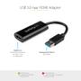 STARTECH Slim USB 3.0 to HDMI External Graphics Adapter ? 1920x1200 / 1080p (USB32HDES)