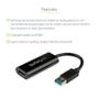 STARTECH Slim USB 3.0 to HDMI External Graphics Adapter ? 1920x1200 / 1080p (USB32HDES)