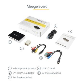 STARTECH USB 3.0 Video Capture Device - HDMI / DVI / VGA  - 1080p60 (USB3HDCAP)