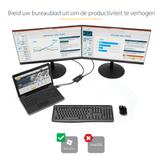 StarTech 2-Port Multi Monitor Adapter, DisplayPort 1.2 MST Hub, Dual 4K 30Hz or 1080p, USB Bus Powered, Video Splitter for Extended Desktop Mode on Windows Only, DP to 2x DP MST Hub - Multi Stream Transport (M (MSTDP122DP)